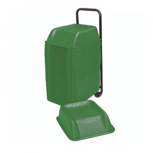 Alzadores infantiles para butacas de color verde en liquidación - Alzadores Korflip